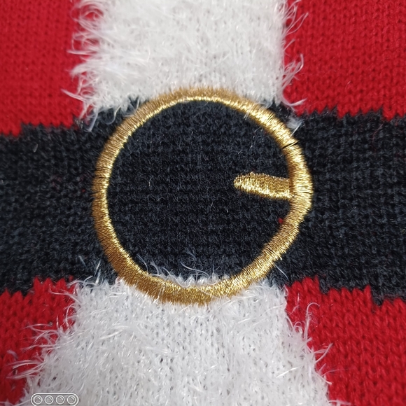 Christmas Sweater XLARGE with Santa ๐
on front Great Condition - Picture 5 of 6